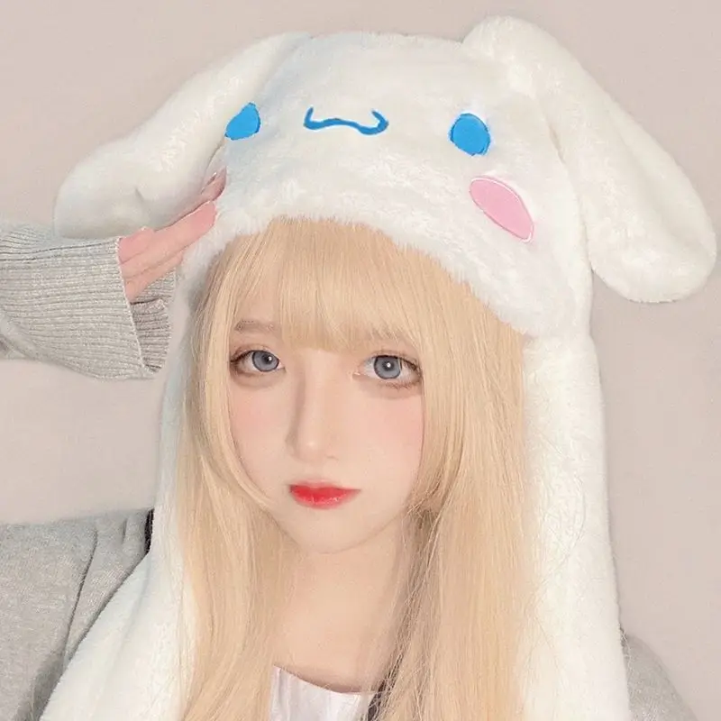 Kawaii Cinnamoroll Melody Plush Hat Female Winter Sanrio Move Ears Protection Ear Hat Student Three-In-One Ear Warmer Scarf Hat
Kawaii Cinnamoroll Melody Plush Hat Female Winter Sanrio Move Ears Protection Ear Hat Student Three-In-One Ear Warmer Scarf Hat