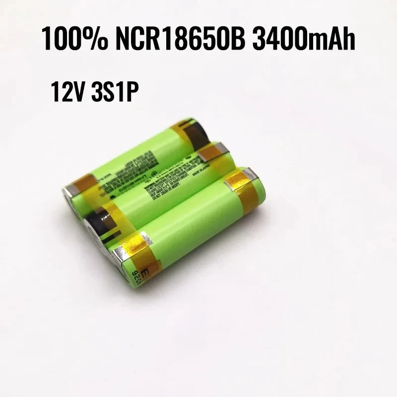 2023 New Original 3S1P-5S2P 12V 16.8V 21V 25V Battery Pack NCR18650B 6800mah 20A Discharge Current for Shura Screwdriver Battery
2023 New Original 3S1P-5S2P 12V 16.8V 21V 25V Battery Pack NCR18650B 6800mah 20A Discharge Current for Shura Screwdriver Battery