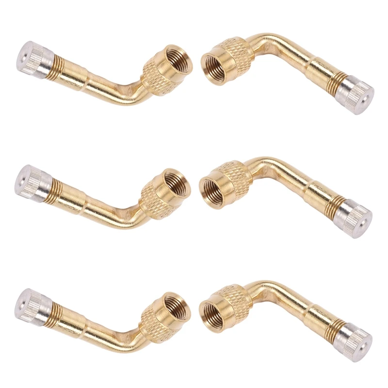6Pcs Valve Extension Valve Extension Adapter Tire 90 Degree Bent Metal Angle For Bicycle Motorcycle Scooter
6Pcs Valve Extension Valve Extension Adapter Tire 90 Degree Bent Metal Angle For Bicycle Motorcycle Scooter