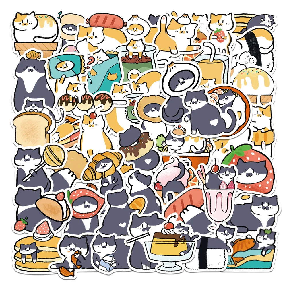 10/30/50PCS Cartoon Cute Cat Graffiti Sticker DIY Decoration Guitar Suitcase Motorcycle Kids Waterproof Sticker Wholesale
10/30/50PCS Cartoon Cute Cat Graffiti Sticker DIY Decoration Guitar Suitcase Motorcycle Kids Waterproof Sticker Wholesale