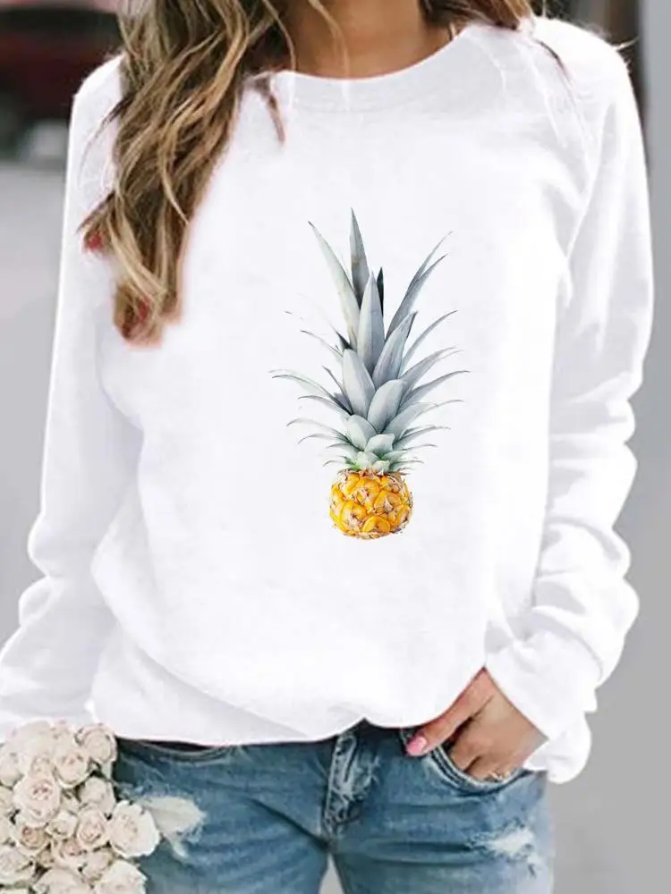 Woman Autumn Spring Print Female Pullovers Women Pineapple Vacation Beach Clothing Ladies Hoodies Casual Graphic Sweatshirts
Woman Autumn Spring Print Female Pullovers Women Pineapple Vacation Beach Clothing Ladies Hoodies Casual Graphic Sweatshirts