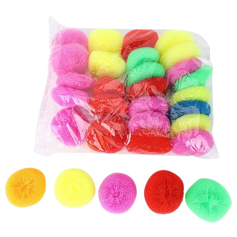 Scouring Pads Round Dish Pads Plastic Non-Scratch Dish Scrubbers Assorted Color Dish Mesh Scrubbers For Kitchen (30 Pcs)
Scouring Pads Round Dish Pads Plastic Non-Scratch Dish Scrubbers Assorted Color Dish Mesh Scrubbers For Kitchen (30 Pcs)