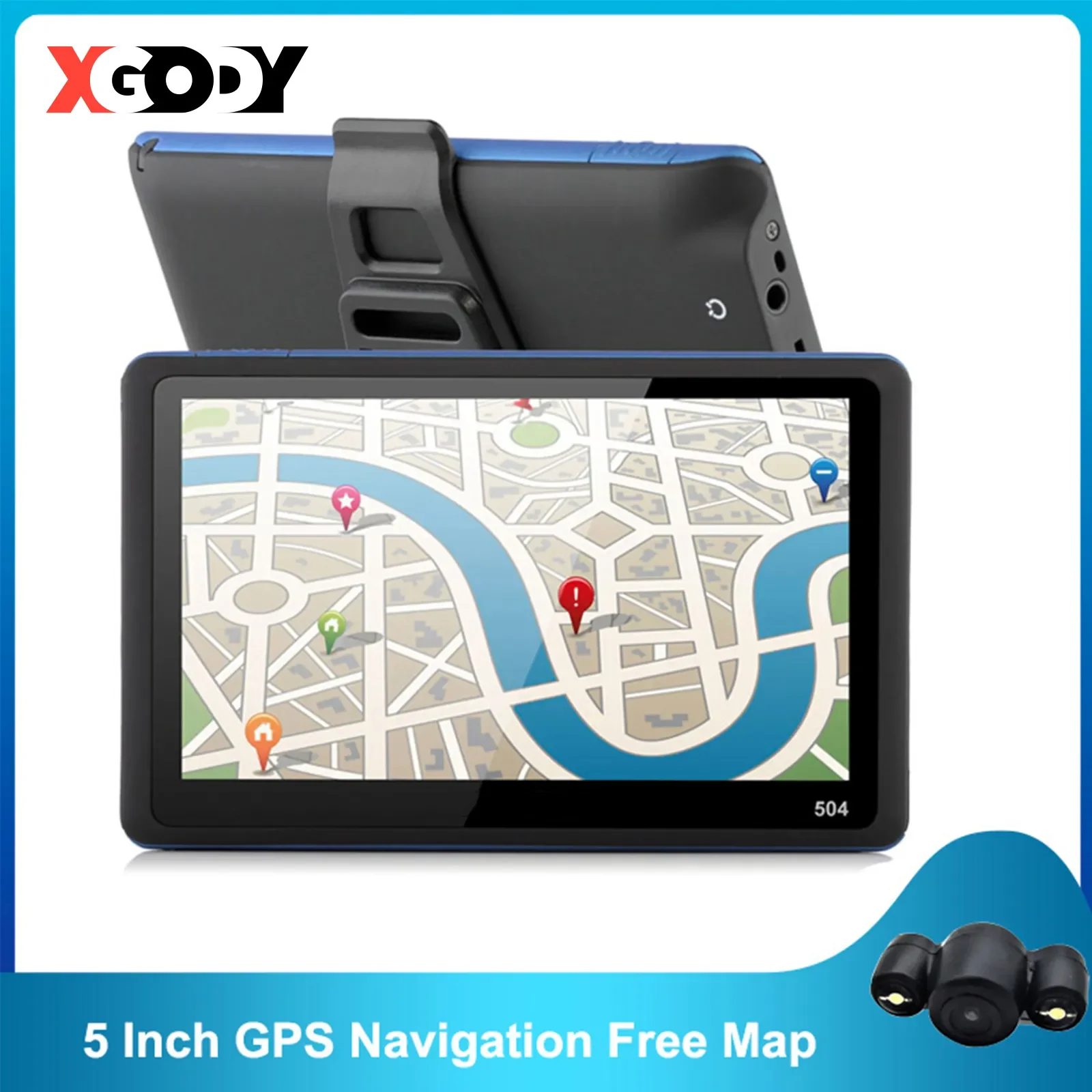 NEW2023 504 5" Car GPS Navigator 5 Inch Vehicle Truck GPS Navigation 128MB+8GB Touch Screen Auto Sat Nav Russia Navitel Eur
NEW2023 504 5" Car GPS Navigator 5 Inch Vehicle Truck GPS Navigation 128MB+8GB Touch Screen Auto Sat Nav Russia Navitel Eur