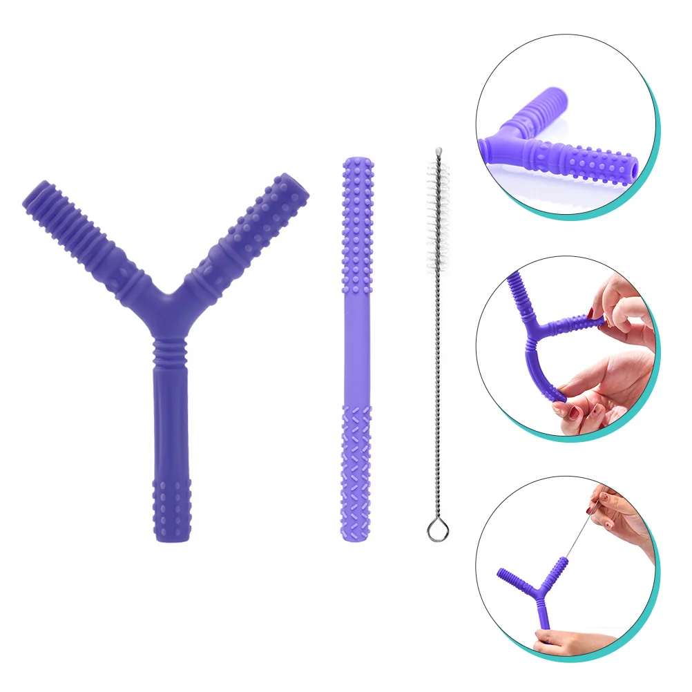 1 Set Baby Infant Teething Toys Teether Tube Rod Silicone Rod with Cleaning Brush
1 Set Baby Infant Teething Toys Teether Tube Rod Silicone Rod with Cleaning Brush
