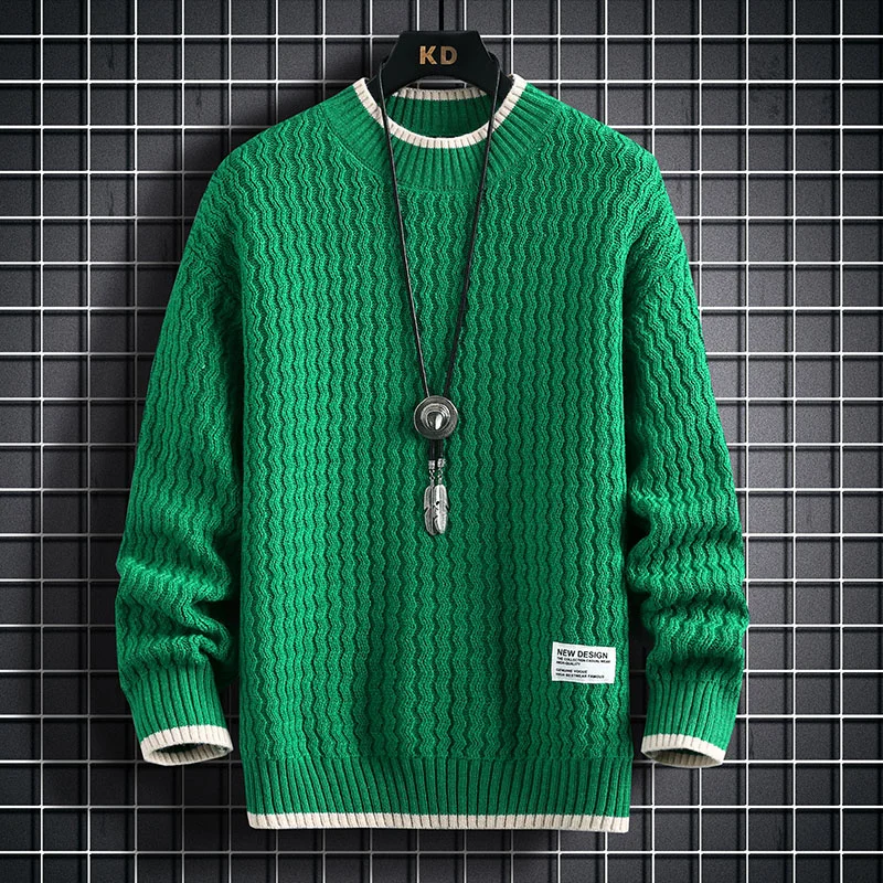 Christmas Sweater Men Knitted Sweater Men Harajuku Stripe Pattern Knitted Pullover Vintage O-Neck Winter Sweaters S-4XL
Christmas Sweater Men Knitted Sweater Men Harajuku Stripe Pattern Knitted Pullover Vintage O-Neck Winter Sweaters S-4XL