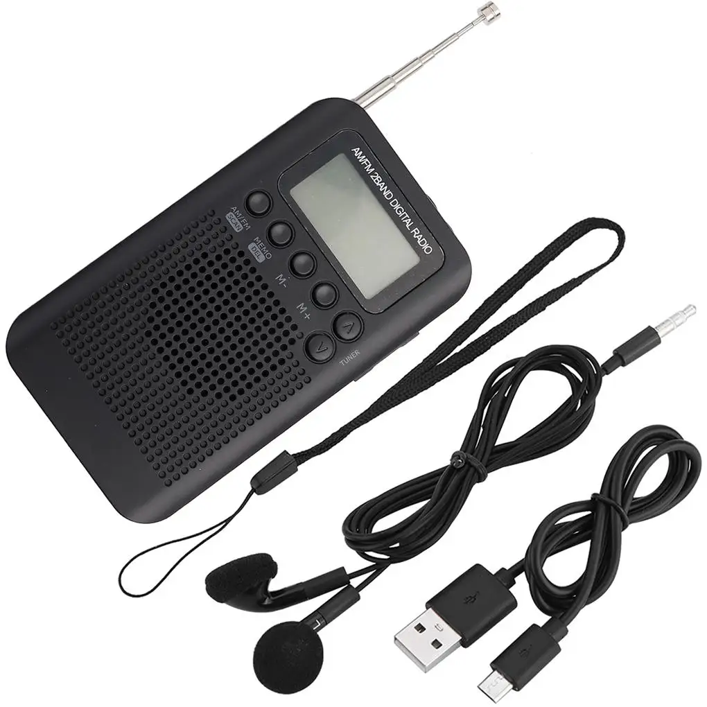 AM FM Digital Radio 2 Band Stereo Radio Digital Tuning Radio Pocket Radio, Portable, ICD Screen
AM FM Digital Radio 2 Band Stereo Radio Digital Tuning Radio Pocket Radio, Portable, ICD Screen