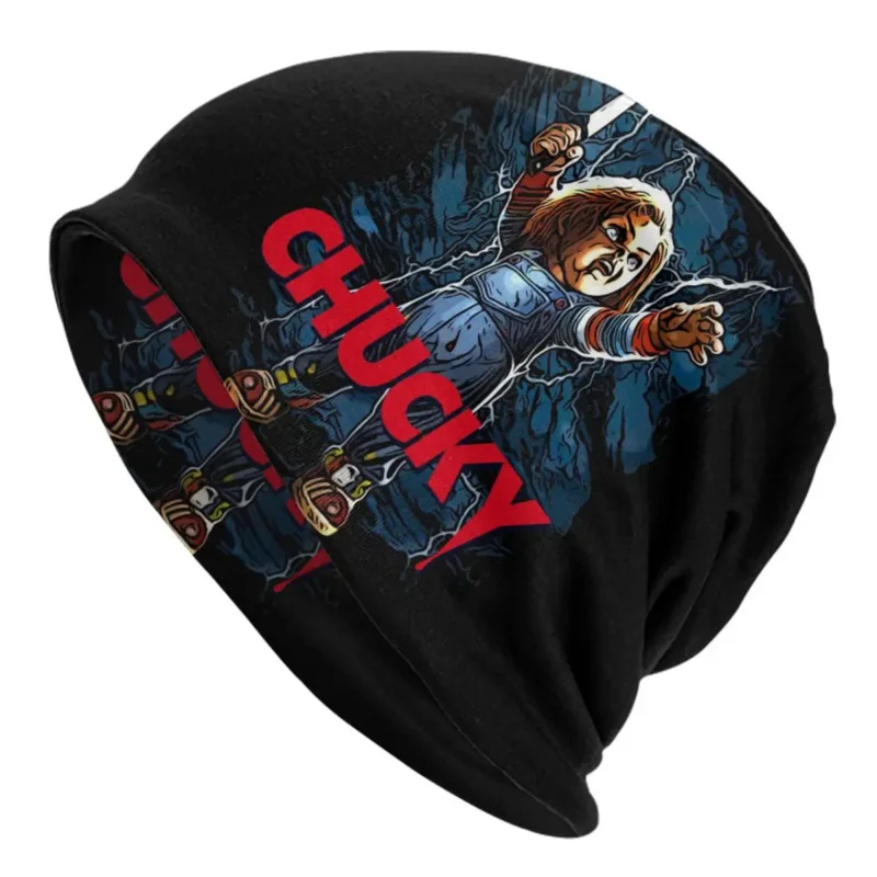 Chucky Child's Play Doll Bonnet Hats Cool Knitting Hat For Men Women Winter Warm Good Guys Skullies Beanies Caps 
Chucky Child's Play Doll Bonnet Hats Cool Knitting Hat For Men Women Winter Warm Good Guys Skullies Beanies Caps