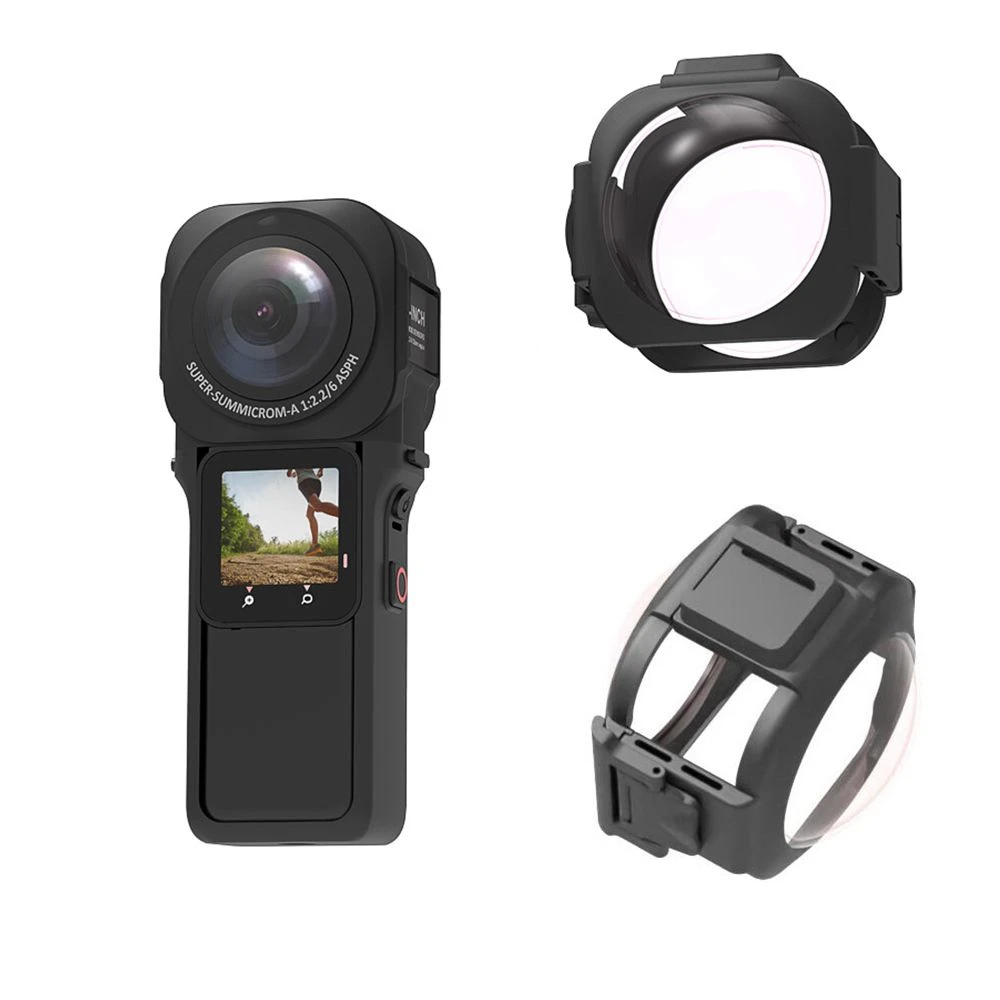 Подходит для панорамной камеры Insta360 One RS 1 дюйм Улучшенная защита объектива Анти падение аксессуары черный
Подходит для панорамной камеры Insta360 One RS 1 дюйм Улучшенная защита объектива Анти падение аксессуары черный