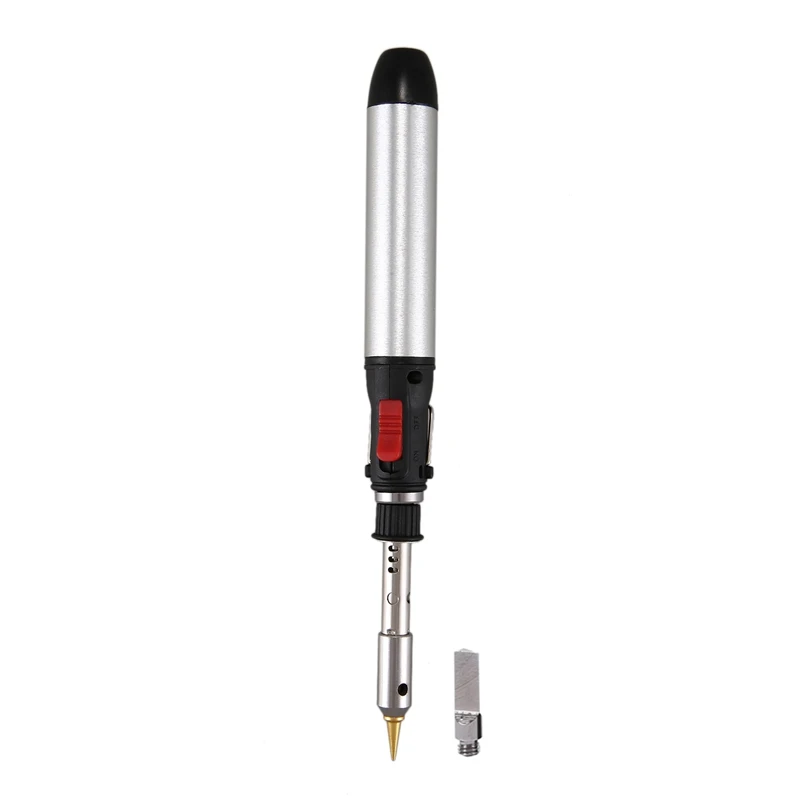 4 in 1 Cordless Butane Gas Soldering Iron Pen Kit Temperature Adjustable Welding Torches Tool Hot Air Soldering Station
4 in 1 Cordless Butane Gas Soldering Iron Pen Kit Temperature Adjustable Welding Torches Tool Hot Air Soldering Station