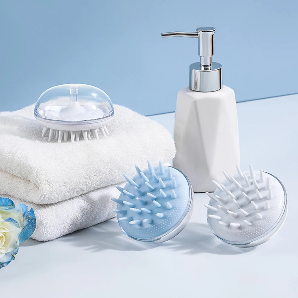 Soft Silicone Shampoo Hair Brush for Exfoliating & Head Massage Dandruff Remover for All Hair Type Hair Root Care Comb for Bath
Soft Silicone Shampoo Hair Brush for Exfoliating & Head Massage Dandruff Remover for All Hair Type Hair Root Care Comb for Bath
