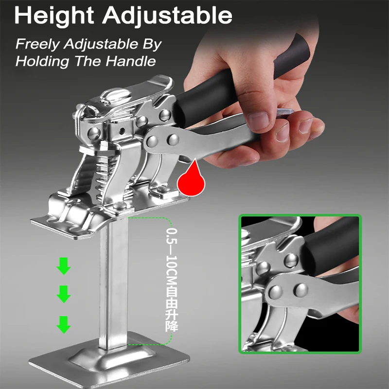 2Pcs Hand Lifting Tool Labor-Saving Arm Jack Door Panel Drywall Lifting Cabinet Board Lifter Tile Height Adjuster Elevator Tools
2Pcs Hand Lifting Tool Labor-Saving Arm Jack Door Panel Drywall Lifting Cabinet Board Lifter Tile Height Adjuster Elevator Tools