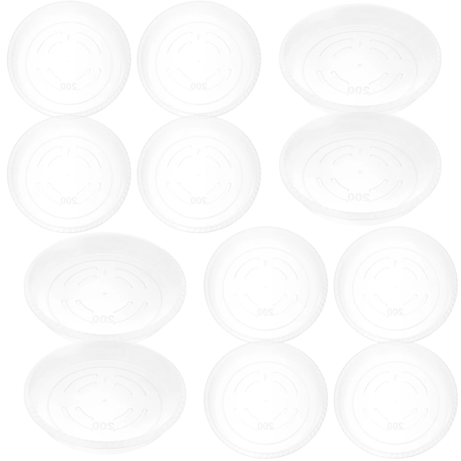 20 Pcs Transparent Flowerpot Tray Rug Plant Saucers Outdoors Plants Water Plastic Trays Round Planter Pp
20 Pcs Transparent Flowerpot Tray Rug Plant Saucers Outdoors Plants Water Plastic Trays Round Planter Pp