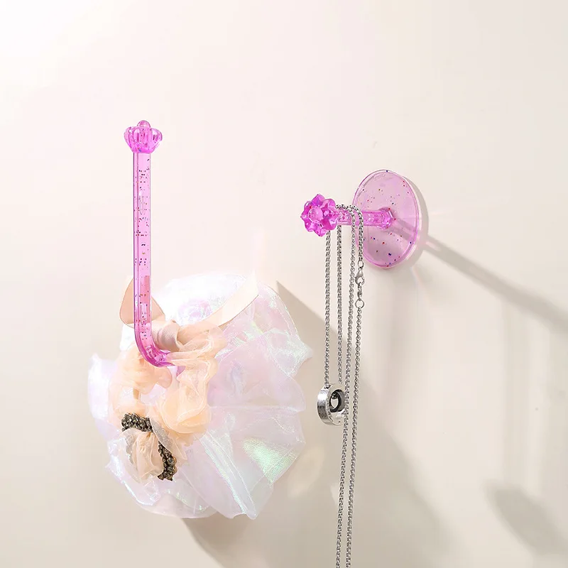 Crown Crystal Hook Sticky Hook Storage Artifact Living Room Room Bathroom Accessories Storage Rack Head Rope Storage Rack
Crown Crystal Hook Sticky Hook Storage Artifact Living Room Room Bathroom Accessories Storage Rack Head Rope Storage Rack