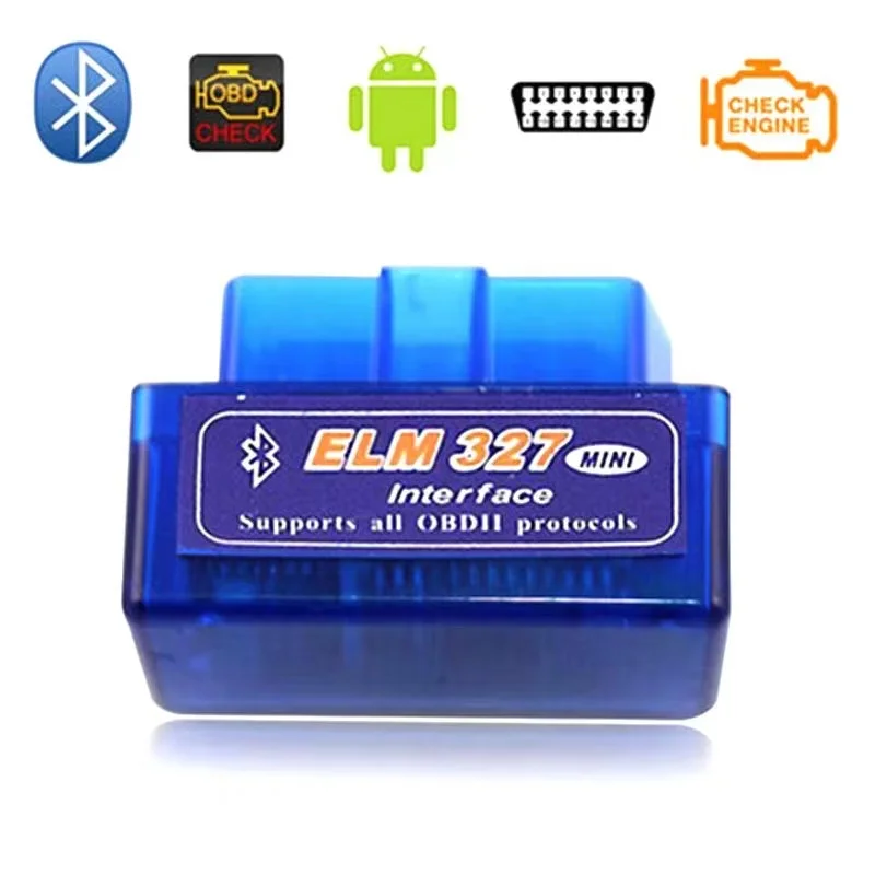 Bluetooth ELM327 V2.1 V1.5 Auto OBD Scanner Code Reader Tool Car Diagnostic Tool Super ELM 327 For Android OBDII Protocols
Bluetooth ELM327 V2.1 V1.5 Auto OBD Scanner Code Reader Tool Car Diagnostic Tool Super ELM 327 For Android OBDII Protocols