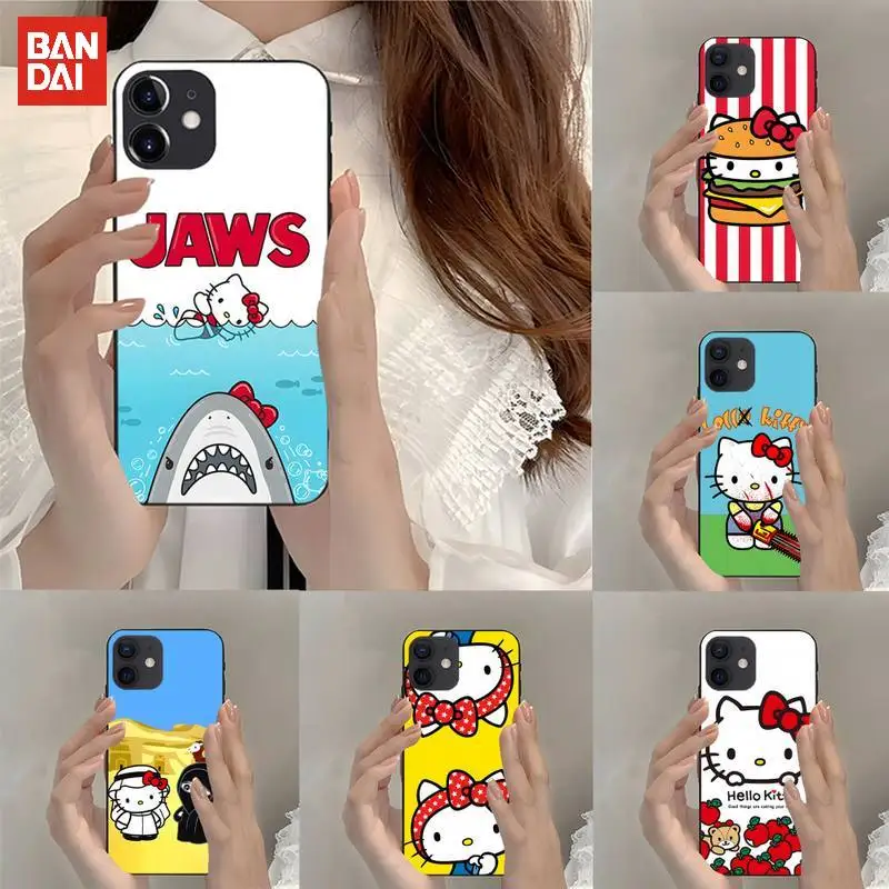 Bandai Cute Hello Kitty Phone Case Fundas Shell For IPhone Mini Xs X Xr 6 6s 7 8 Plus 13 12 11 Pro Max SE2020 Trendy Cover
Bandai Cute Hello Kitty Phone Case Fundas Shell For IPhone Mini Xs X Xr 6 6s 7 8 Plus 13 12 11 Pro Max SE2020 Trendy Cover