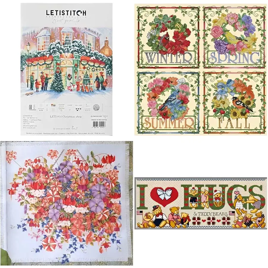Love bears,christmas shop Cross Stich Embroidery set Electronic drawing Cross Stich Needlework PDF by Email
Love bears,christmas shop Cross Stich Embroidery set Electronic drawing Cross Stich Needlework PDF by Email
