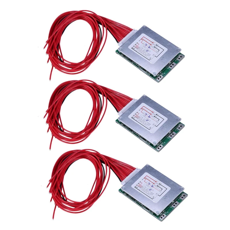 3X 14S 52V 35A Li-Ion Lipolymer Battery Protection Board BMS PCB Board For E-Bike Escooter
3X 14S 52V 35A Li-Ion Lipolymer Battery Protection Board BMS PCB Board For E-Bike Escooter