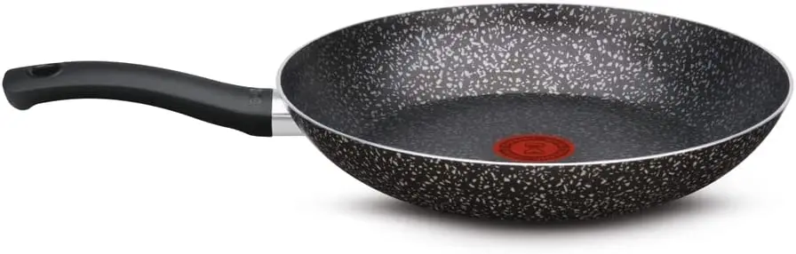 French frying pan Stone Pro 28 cm, Stone Effect - and Grey Cookware Cooker Frying Pan Designed For Eggs Omelets Pancakes
French frying pan Stone Pro 28 cm, Stone Effect - and Grey Cookware Cooker Frying Pan Designed For Eggs Omelets Pancakes