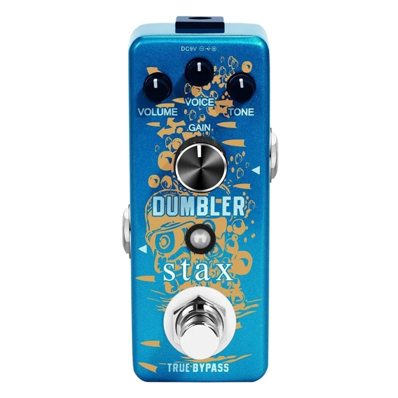 Stax Guitar Dumbler Pedal Analog Dumbler Overdrive Pedals for Electric Guitar with Medium Low Distortion True Bypass
Stax Guitar Dumbler Pedal Analog Dumbler Overdrive Pedals for Electric Guitar with Medium Low Distortion True Bypass