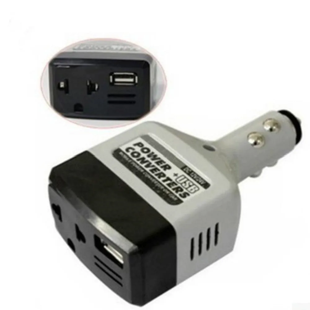12V/24V To 220v Car Mobile Power Inverter Adapter USB Auto Car Power Converter Charger Used For All Mobile Phone Universal
12V/24V To 220v Car Mobile Power Inverter Adapter USB Auto Car Power Converter Charger Used For All Mobile Phone Universal