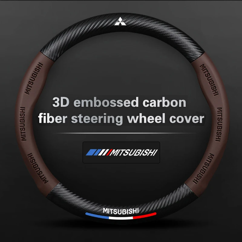 Car Steering Wheel Cover Carbon Fiber Leather For Mitsubishi Outlander l200 Lancer Asx Pajero Grandis Galant Interior Non-slip
Car Steering Wheel Cover Carbon Fiber Leather For Mitsubishi Outlander l200 Lancer Asx Pajero Grandis Galant Interior Non-slip