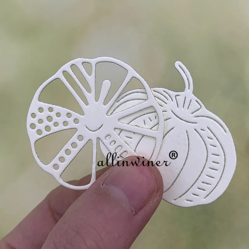 

New Pumpkin lemon slice Metal Cutting Dies for DIY Scrapbooking Album Paper Cards Decorative Crafts Embossing Die Cuts