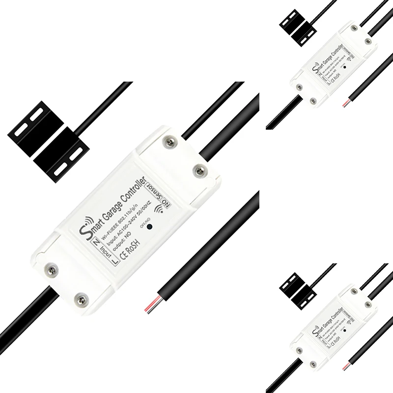 Lntelligent Garage Door Controller Wifi Garage Door Opener Lntelligent Life/Tuya APP Remote With Alexa Echo Home
Lntelligent Garage Door Controller Wifi Garage Door Opener Lntelligent Life/Tuya APP Remote With Alexa Echo Home