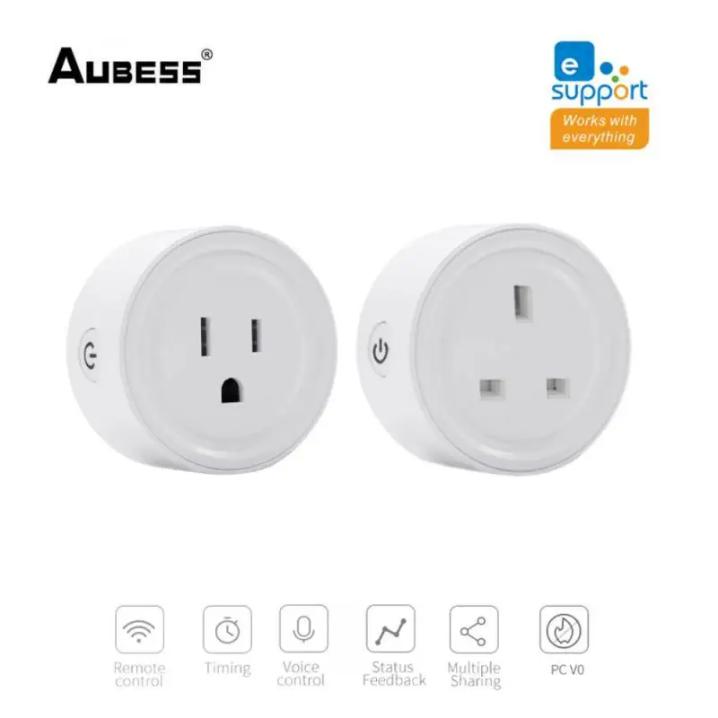 Умная розетка EWeLink с поддержкой Wi-Fi и таймером, 10 А
Умная розетка EWeLink с поддержкой Wi-Fi и таймером, 10 А