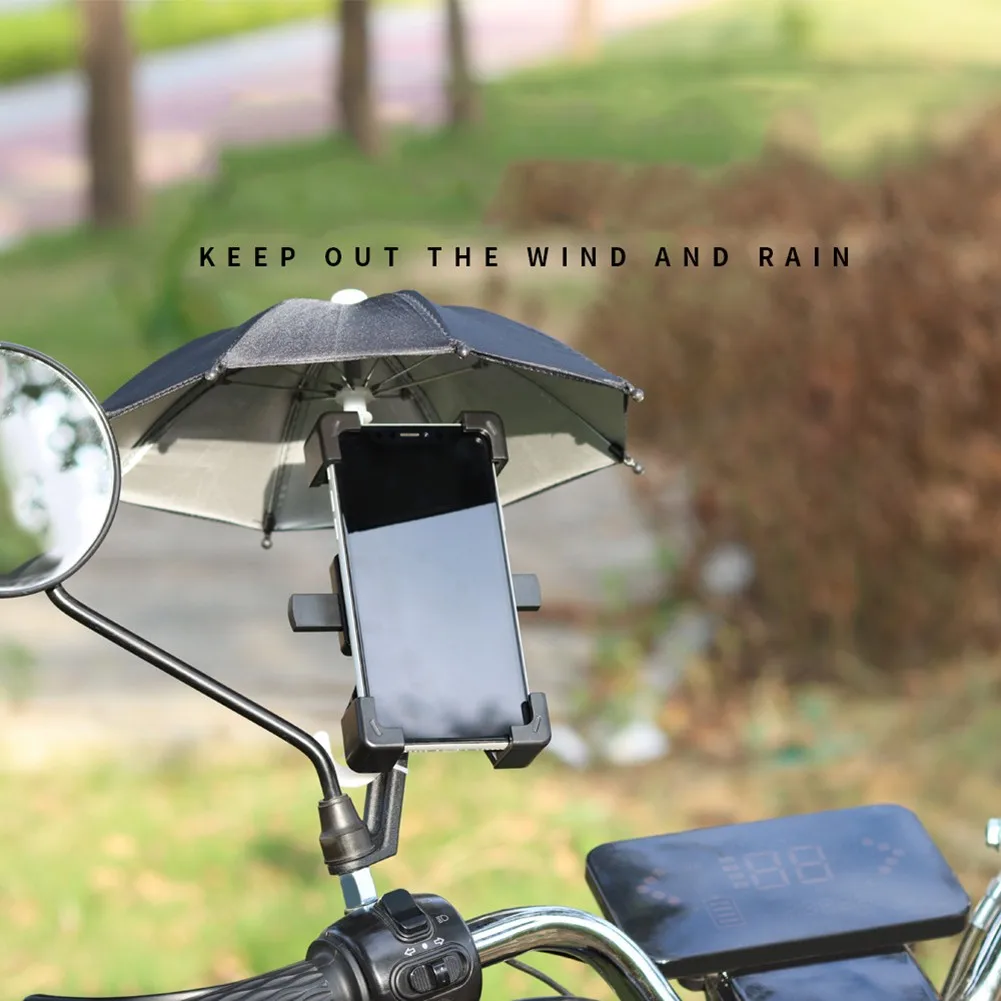 Black Motorcycle Umbrella Phone Holder Sunshade Umbrella Mini Sunshades Motorcycle Phone Holder Protector 1 Pcs
Black Motorcycle Umbrella Phone Holder Sunshade Umbrella Mini Sunshades Motorcycle Phone Holder Protector 1 Pcs