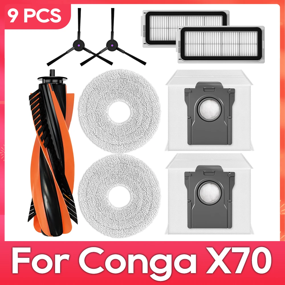 Набор запасных частей для Conga X70 / Deerma X80
Набор запасных частей для Conga X70 / Deerma X80