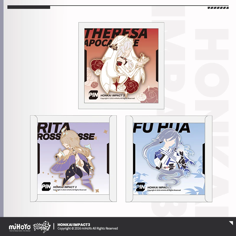 Игровой металлический значок Honkai Impact 3, брошь фу Хуа Рита росвейссе Тереза для косплея, булавки, сувенир, мультяшная медаль, подарок фанату
Игровой металлический значок Honkai Impact 3, брошь фу Хуа Рита росвейссе Тереза для косплея, булавки, сувенир, мультяшная медаль, подарок фанату