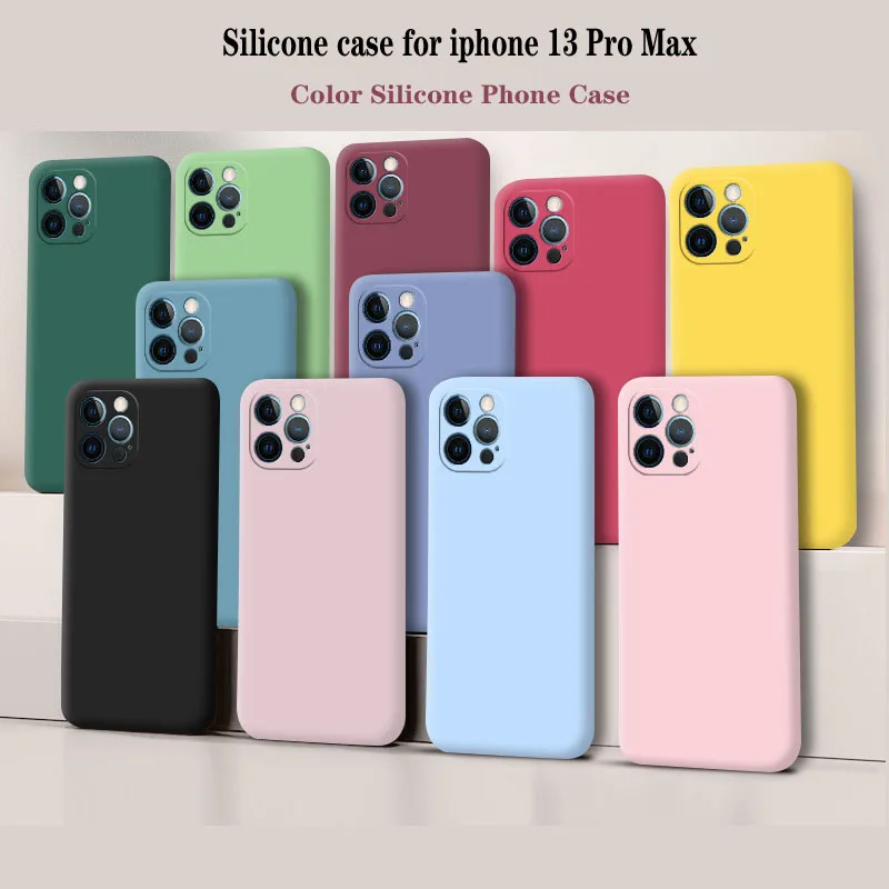 For iphone 13 Pro max Original Case For iphone13 Pro iphone 13Pro Max Shockproof TPU Liquid Silicone Protective Phone Cover Case
For iphone 13 Pro max Original Case For iphone13 Pro iphone 13Pro Max Shockproof TPU Liquid Silicone Protective Phone Cover Case
