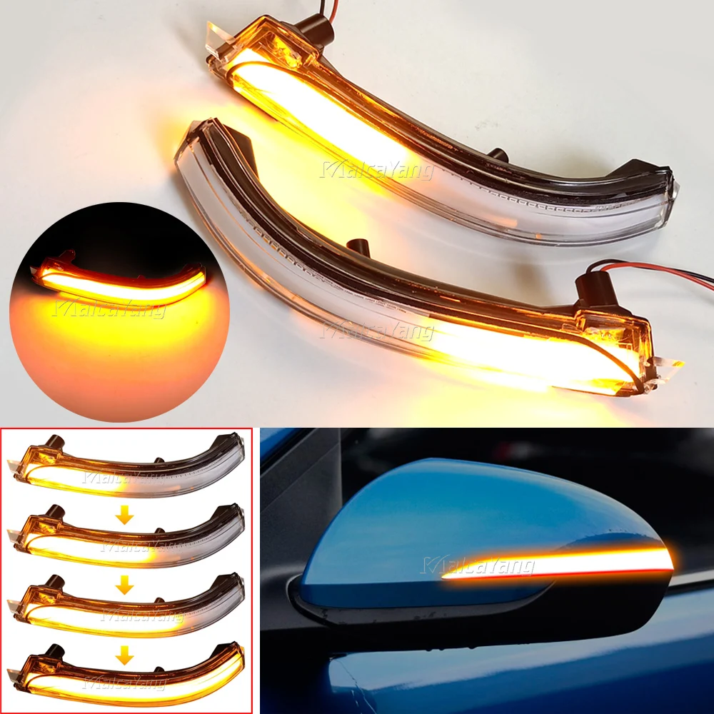 

2PCS LED Dynamic Turn Signal Light Rearview Mirror Sequential Blinker Lamp For Hyundai Elantra AD Avante 2016 2017 2018 2019