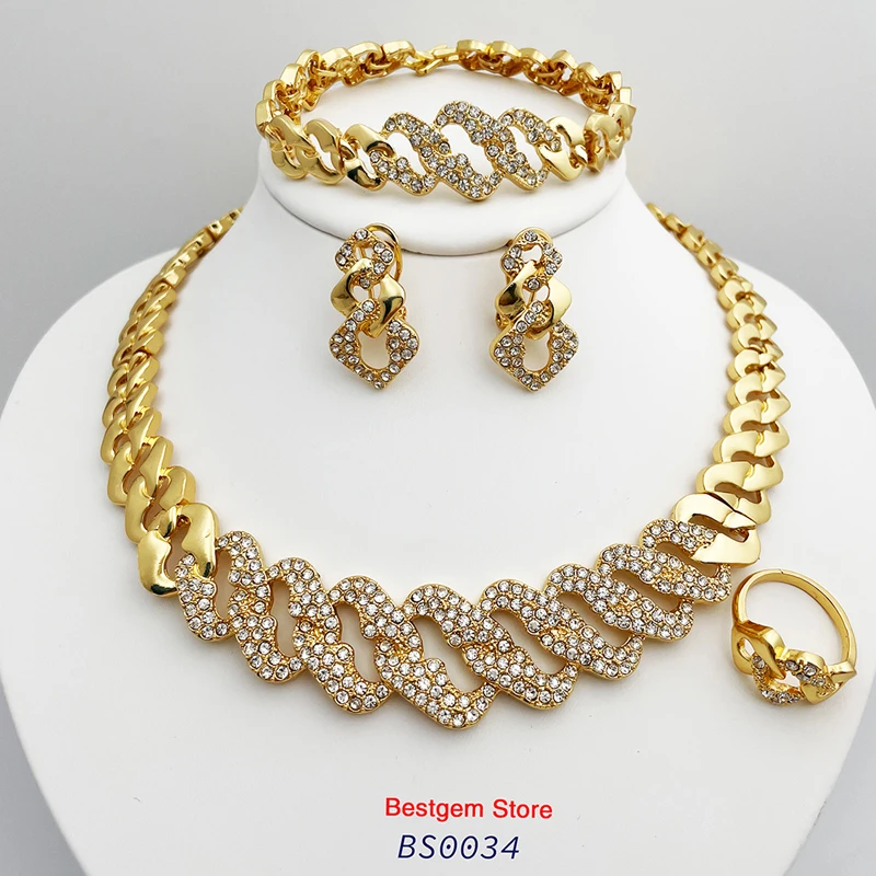 Jewelry Sets For Women Necklace And Earring African Nigerican Bride Leaf Shape Gold Color Jewelry Beautiful Wedding Party Gift
Jewelry Sets For Women Necklace And Earring African Nigerican Bride Leaf Shape Gold Color Jewelry Beautiful Wedding Party Gift