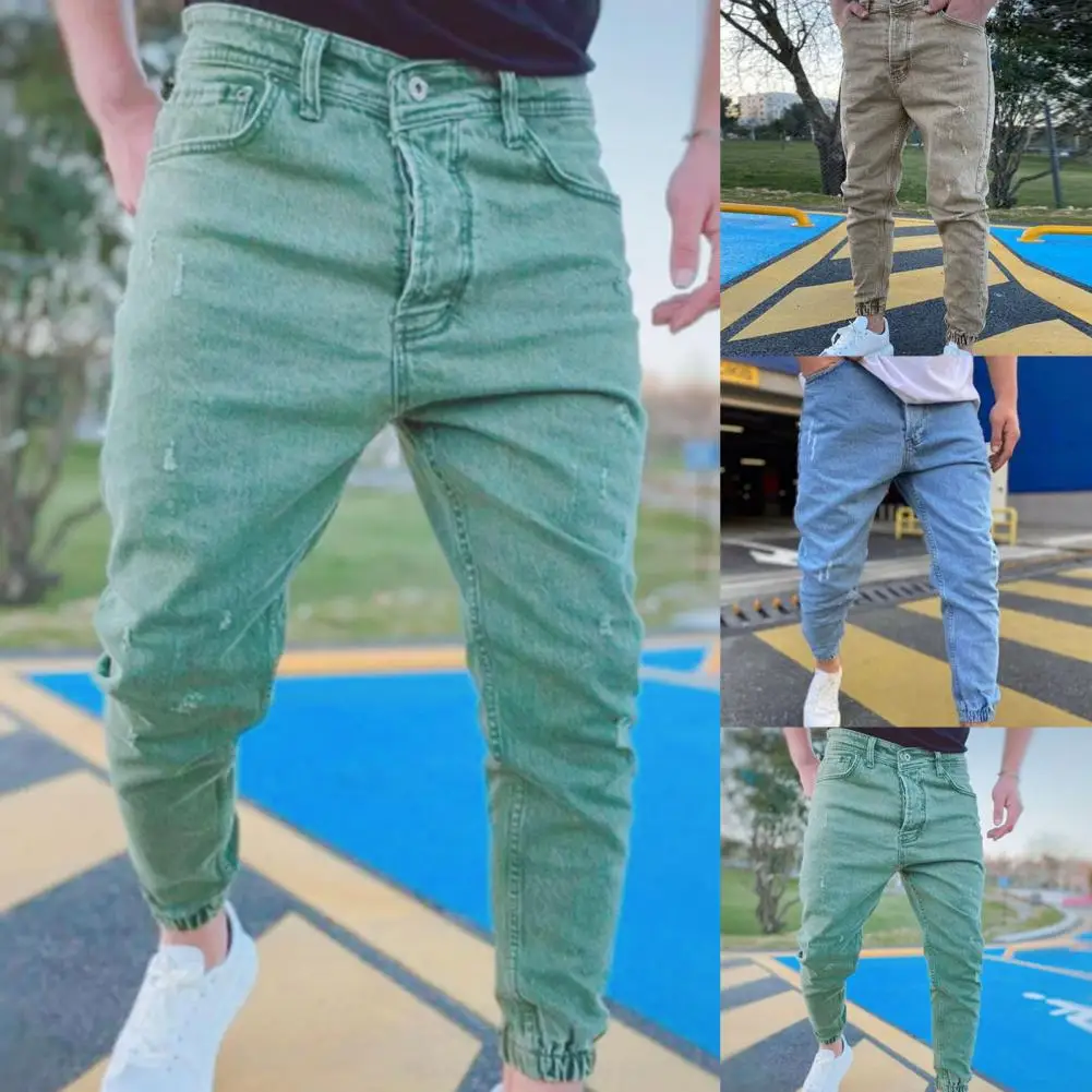 Trendy Men Trousers Zipper Breathable Men Jeans All Match Young Style Jeans for Dating
Trendy Men Trousers Zipper Breathable Men Jeans All Match Young Style Jeans for Dating