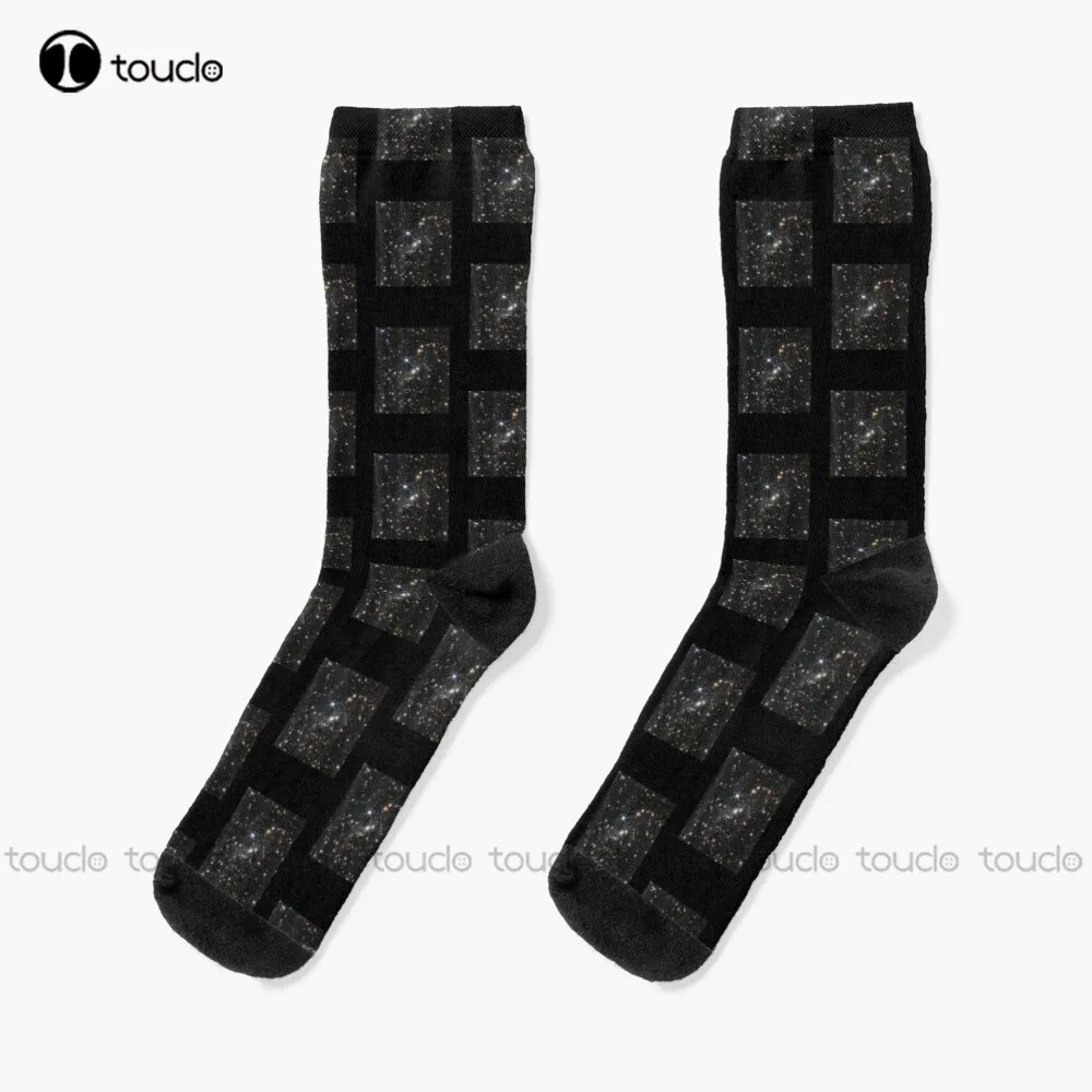 The First Image of James Webb Space Telescope 2022 Socks High персонализированные унисекс взрослые