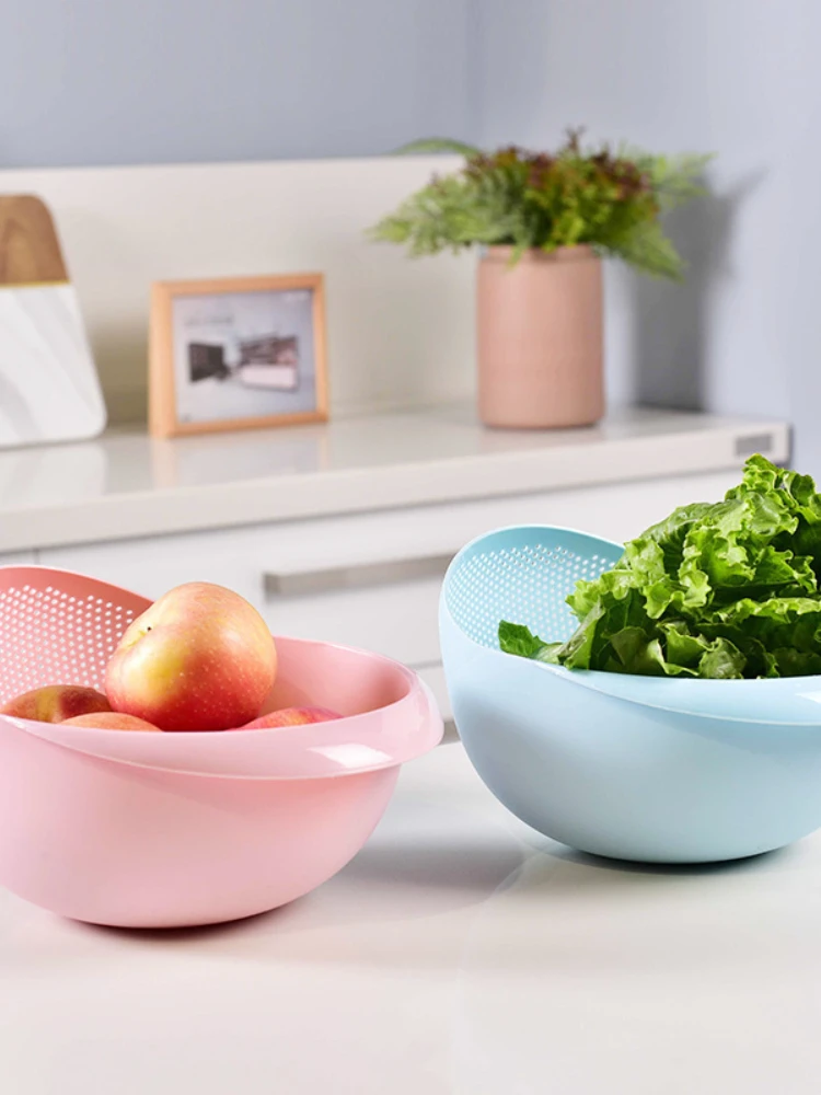 2-In-1 Rice Washer Plastic Sieve Fruit Bowl Plastic Clean Machine Vegetables Basin Basket Washing Filter Strainer Kitchen Tool
2-In-1 Rice Washer Plastic Sieve Fruit Bowl Plastic Clean Machine Vegetables Basin Basket Washing Filter Strainer Kitchen Tool