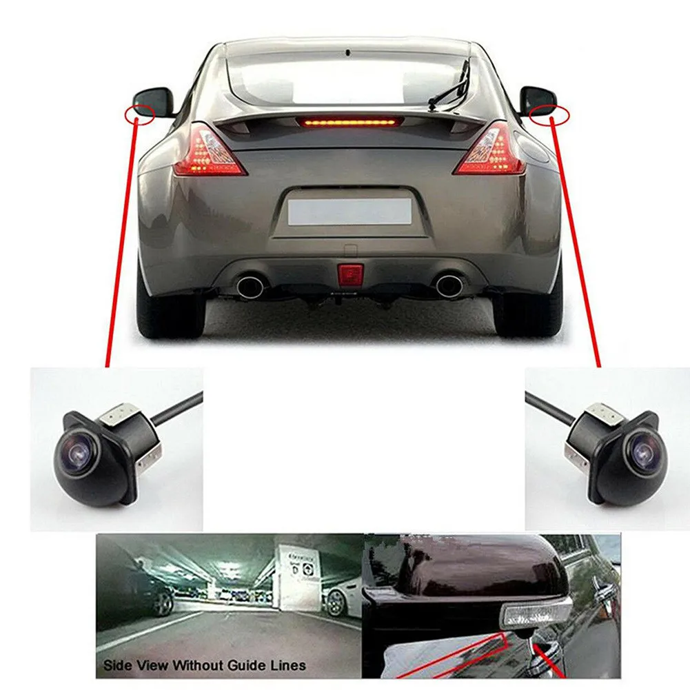 Waterproof Rear Side View Camera Backup CCD Cam Camera Car Front Mirror Parking Replacement Replaces Reversing
Waterproof Rear Side View Camera Backup CCD Cam Camera Car Front Mirror Parking Replacement Replaces Reversing
