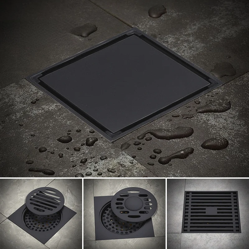 Душевой сток в полу Square напольный сливной фильтр 10*10cm Black сливное отверстие для ванны 304 из нержавеющей стали сливное основание для душа
Душевой сток в полу Square напольный сливной фильтр 10*10cm Black сливное отверстие для ванны 304 из нержавеющей стали сливное основание для душа