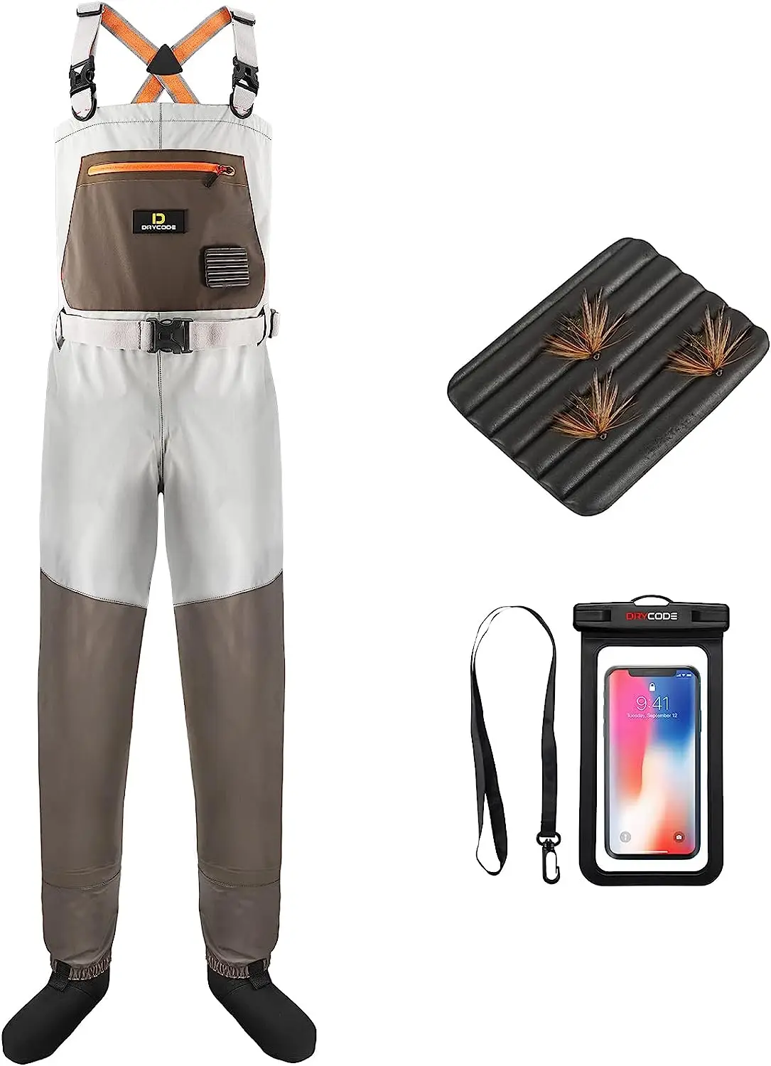 Fishing Waders, Chest Waders for Men and Women, Waterproof Stockingfoot Waders for Fishing
Fishing Waders, Chest Waders for Men and Women, Waterproof Stockingfoot Waders for Fishing