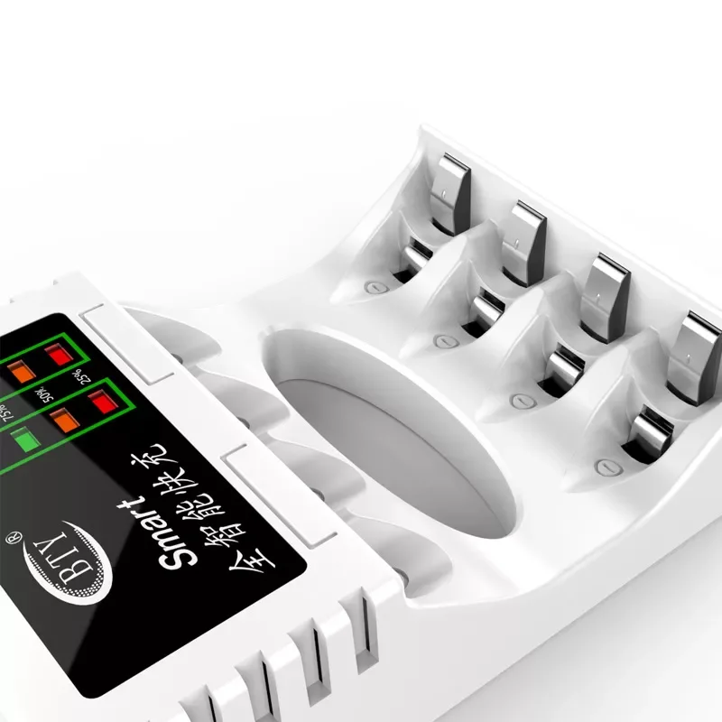 Intelligent Fast Led Charger for AA AAA Ni-MH Ni-Cd Rechargeable battery
Intelligent Fast Led Charger for AA AAA Ni-MH Ni-Cd Rechargeable battery