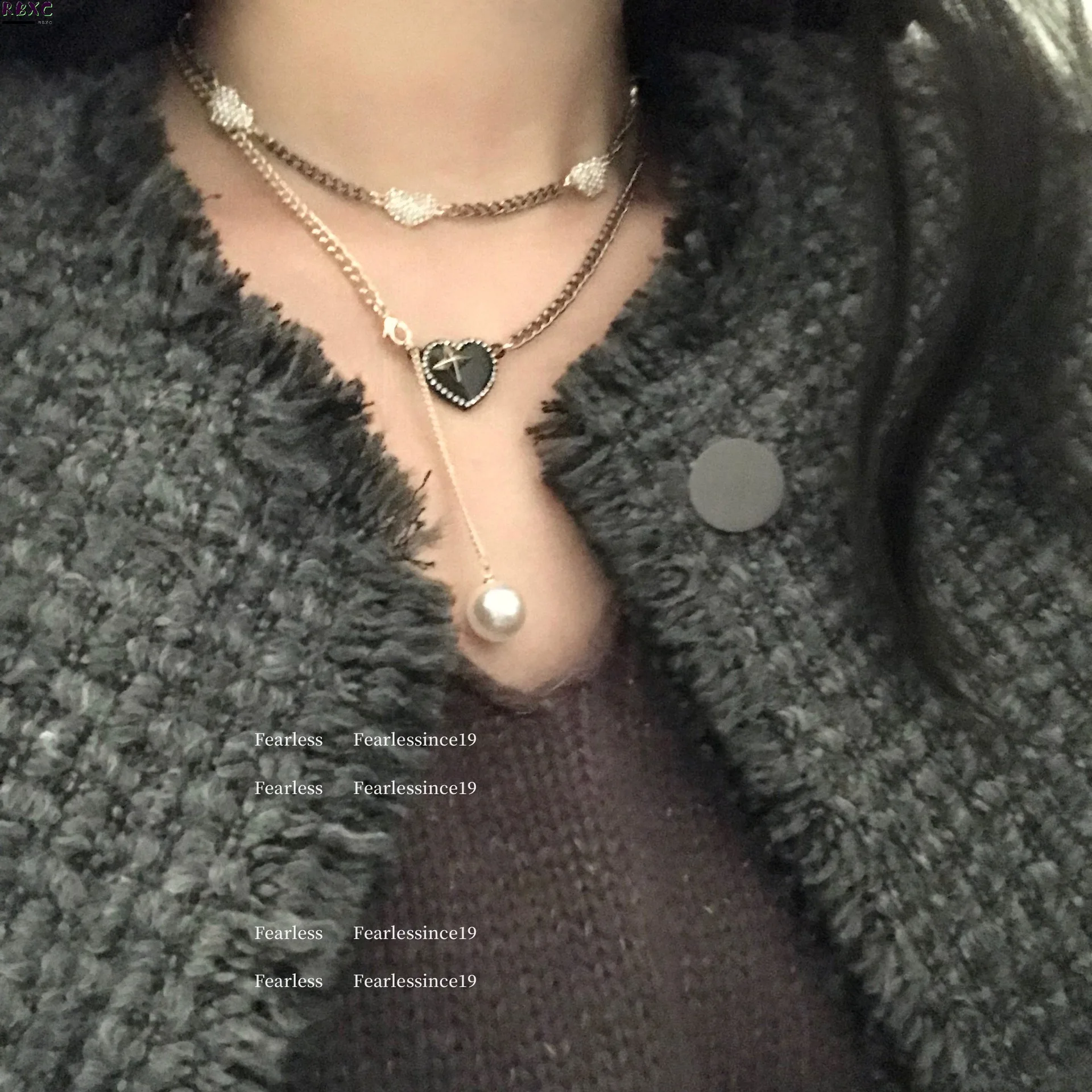 Korean Design Sense, Niche Personality, Fashion, Cool Girl Necklace, Texture, Gold and Black Collarbone Chain, Female
Korean Design Sense, Niche Personality, Fashion, Cool Girl Necklace, Texture, Gold and Black Collarbone Chain, Female