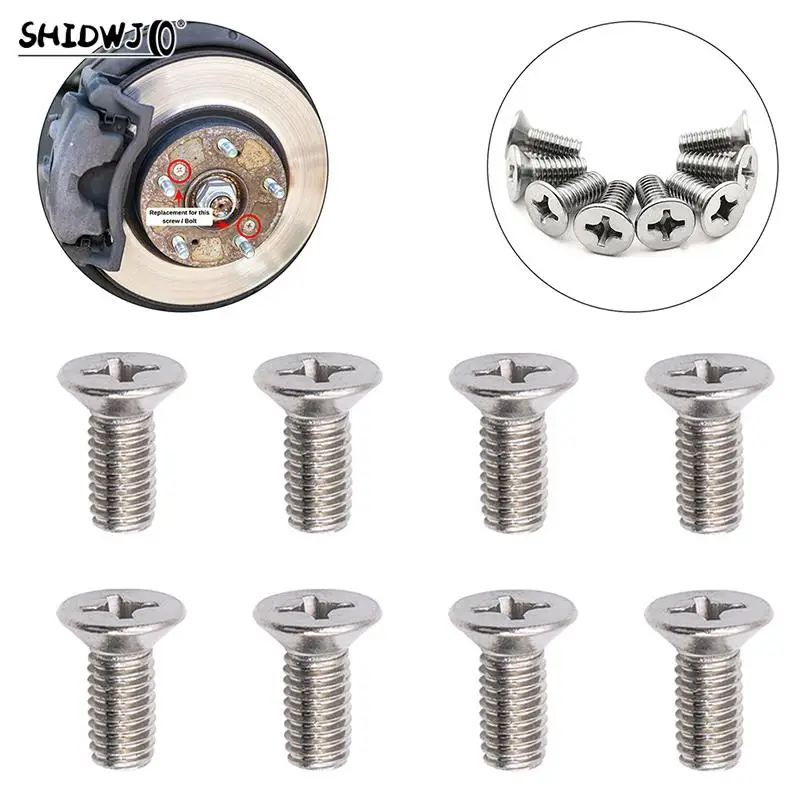 1Set High-quality Stainless Steel Brake Disc Rotor Screws 93600-06014-0H Compatible Retaining Screws For Front And Rear
1Set High-quality Stainless Steel Brake Disc Rotor Screws 93600-06014-0H Compatible Retaining Screws For Front And Rear