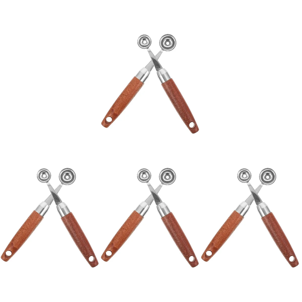 8 Scooper Scooper Remover Watermelon Scooper Fruit Baller Scoop Fruit Scooper Meatball Scoop for Dessert Fruit
8 Scooper Scooper Remover Watermelon Scooper Fruit Baller Scoop Fruit Scooper Meatball Scoop for Dessert Fruit
