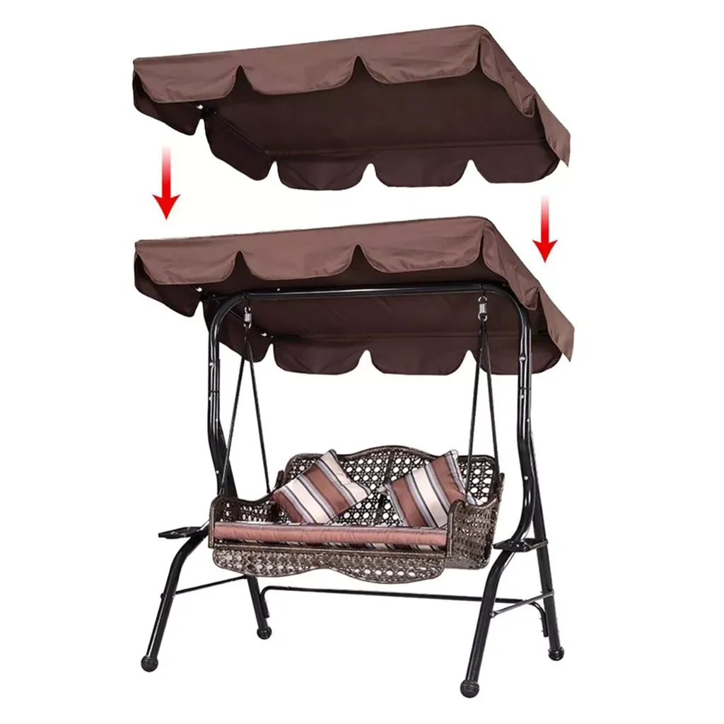 2Pcs/set Waterproof Swing Chair Top Rain Cover Park Swing Rain-Proof Seat Cover Outdoor Patio Swing Chair Dust Cover Shade Cloth
2Pcs/set Waterproof Swing Chair Top Rain Cover Park Swing Rain-Proof Seat Cover Outdoor Patio Swing Chair Dust Cover Shade Cloth