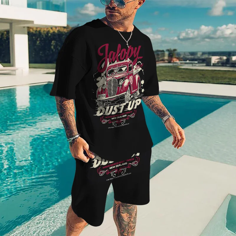 Summer Men T Shirt Shorts outfits Sets Short Sleeves tshirt StreetwearHarajuku High Quality Sports Oversized Loose Track suit
Summer Men T Shirt Shorts outfits Sets Short Sleeves tshirt StreetwearHarajuku High Quality Sports Oversized Loose Track suit