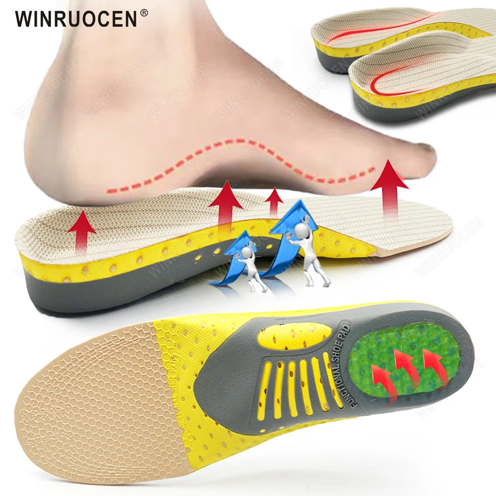 High Quality Flat Foot Health Orthotic Gel Insoles For Plantar fasciitis Unisex Arch Support PVC For Shoes Insert Feet Care Pad
High Quality Flat Foot Health Orthotic Gel Insoles For Plantar fasciitis Unisex Arch Support PVC For Shoes Insert Feet Care Pad