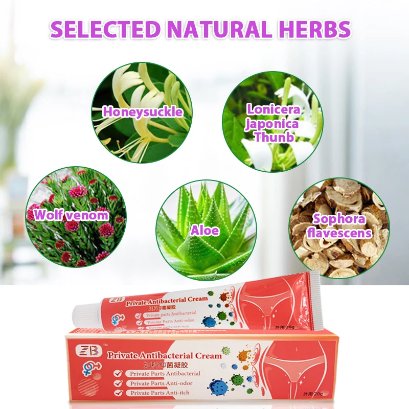 20g Private Itching Cream Part Remove Odor Vaginal Antibacterial Antipruritic Dressing Female Private Burning Redness Ointment 
20g Private Itching Cream Part Remove Odor Vaginal Antibacterial Antipruritic Dressing Female Private Burning Redness Ointment