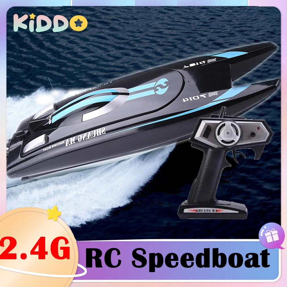 New RC Boat 2.4 Ghz Remote Control Speedboat 25Km/h Kids Toy High Speed Radio Controlled Boat Racing Ship For Children Gift
New RC Boat 2.4 Ghz Remote Control Speedboat 25Km/h Kids Toy High Speed Radio Controlled Boat Racing Ship For Children Gift