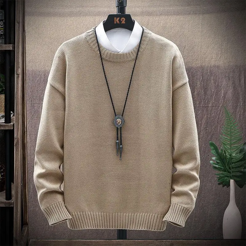 Mens Sweaters Fit Knitted Round Collar Soft Men Pullovers Thicken Warm Winter Wear Male Sweater Long Sleeve Casual Multi Color
Mens Sweaters Fit Knitted Round Collar Soft Men Pullovers Thicken Warm Winter Wear Male Sweater Long Sleeve Casual Multi Color